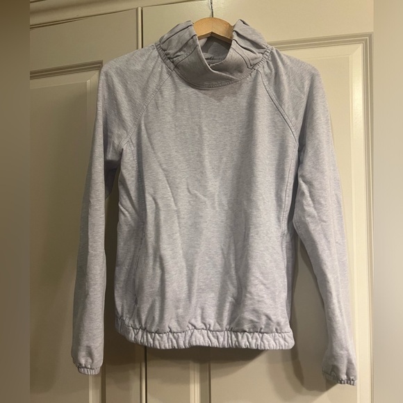 Lululemon After All pullover in Heathered Cool Breeze - Picture 4 of 8